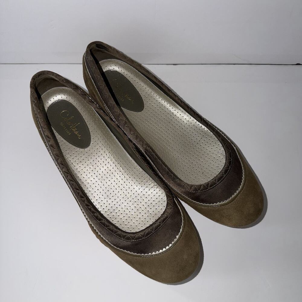 Cole Haan Women NikeAir G Series Slip On Flat Shoes D22566 Size 8B